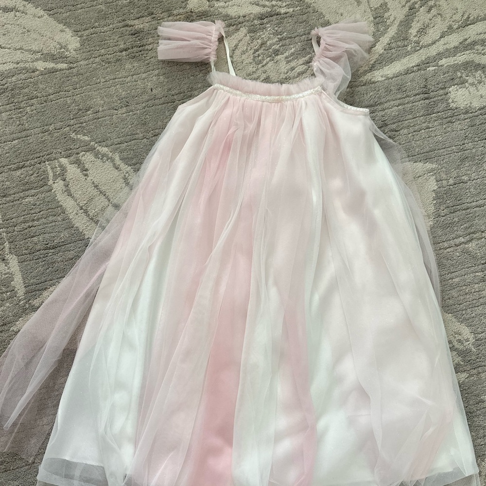 Meri Meri Pink and White Kids Costume